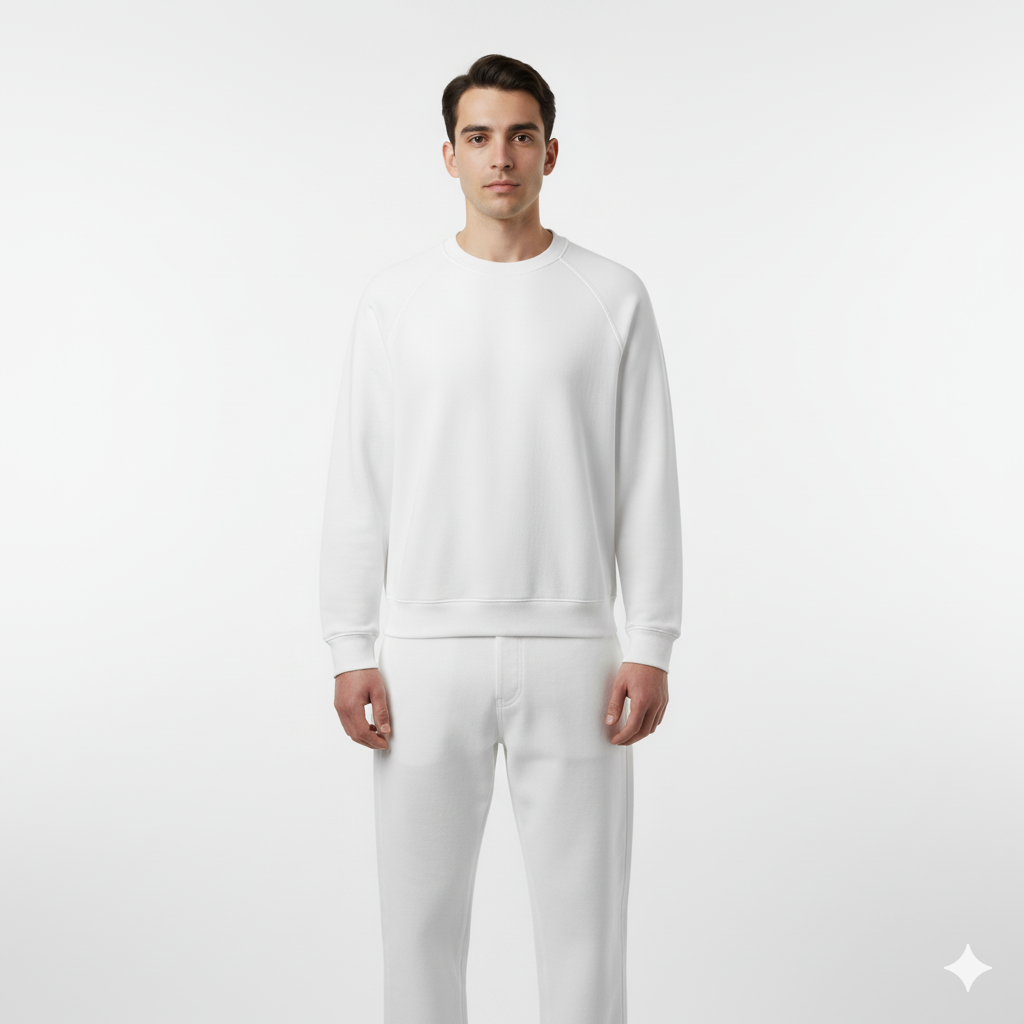 Maglione da Uomo con Girocollo