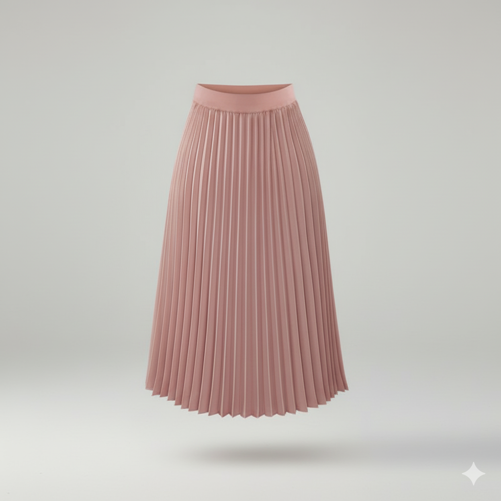 Gonna Midi da Donna in Chiffon