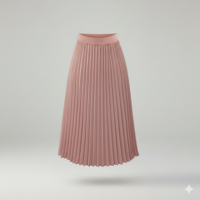 Gonna Midi da Donna in Chiffon