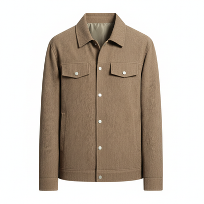 Giacca alla Moda Casual Corta in Stile Utility